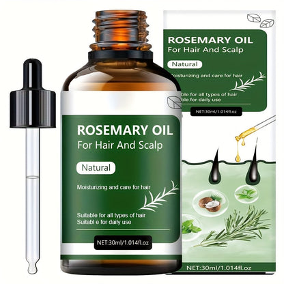 Rosemary Hair Oil Care, Makes Hair Look More Beautiful and Smooth Kerrastaz