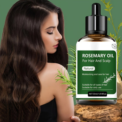 Rosemary Hair Oil Care, Makes Hair Look More Beautiful and Smooth Kerrastaz