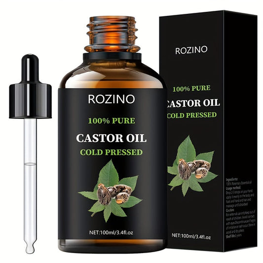 ROZINO Castor Oil – Natural Care for Hair, Skin & Nails Kerrastaz