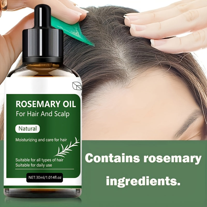 Rosemary Hair Oil Care, Makes Hair Look More Beautiful and Smooth Kerrastaz
