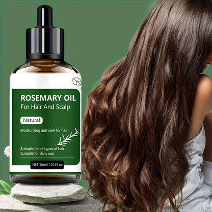 Rosemary Hair Oil Care, Makes Hair Look More Beautiful and Smooth Kerrastaz