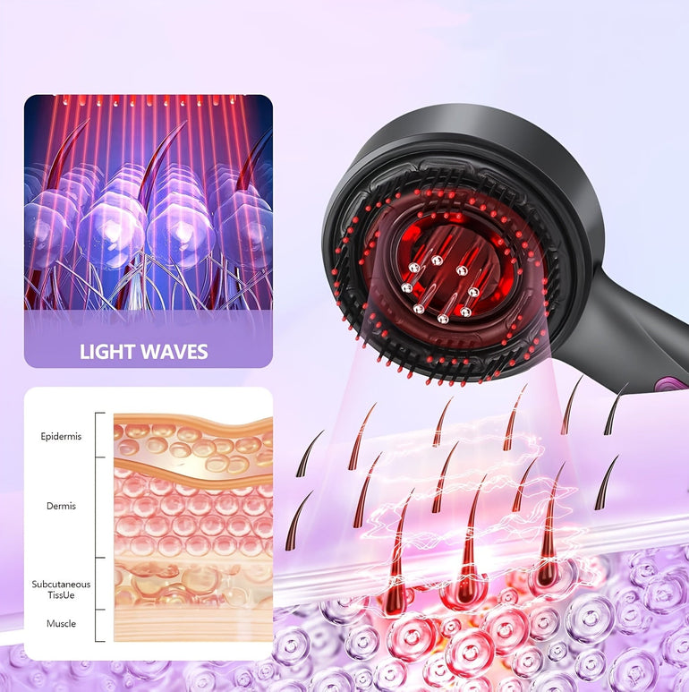 Electric Scalp Massaging Brush Cordless Kerrastaz