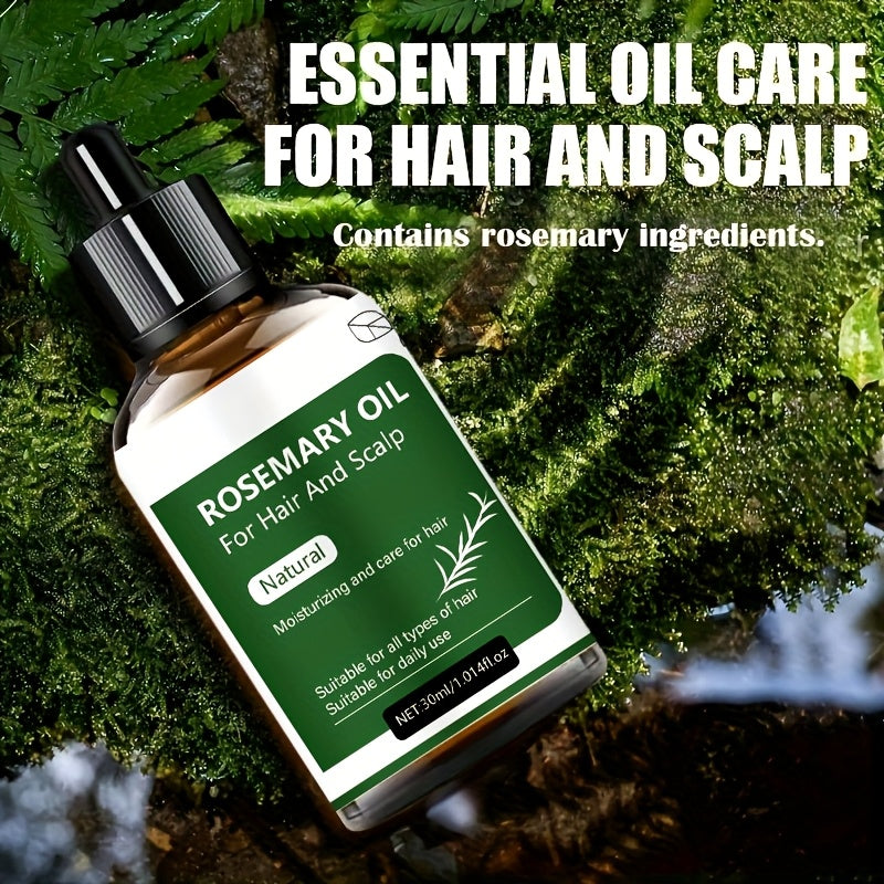Rosemary Hair Oil Care, Makes Hair Look More Beautiful and Smooth Kerrastaz