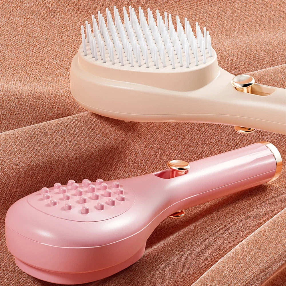 Self-Cleaning Portable Hair Collector Comb Kerrastaz