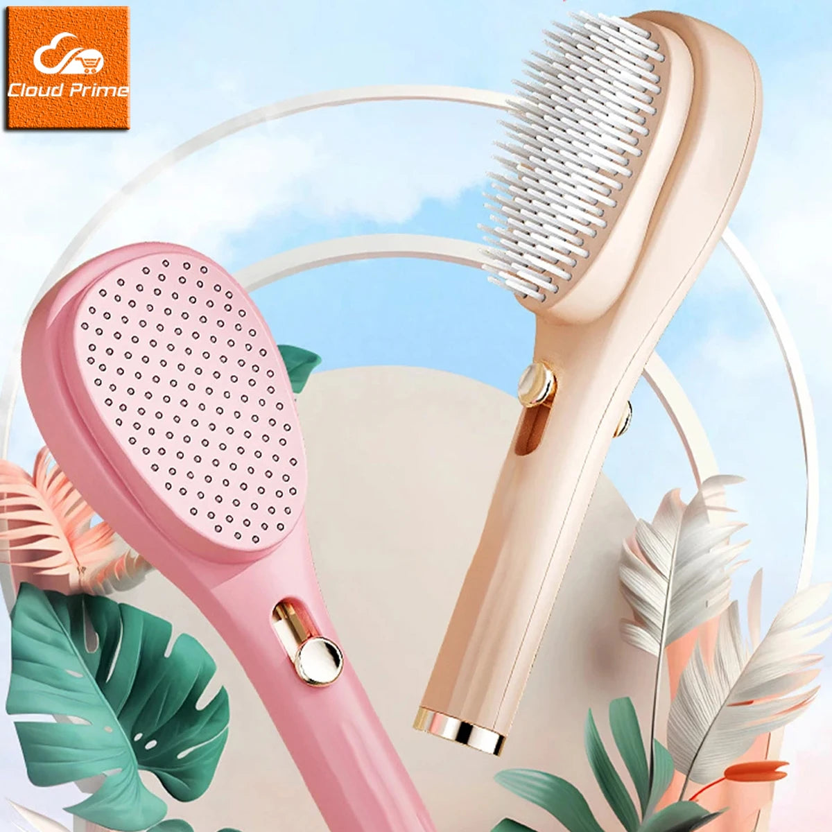 Self-Cleaning Portable Hair Collector Comb Kerrastaz