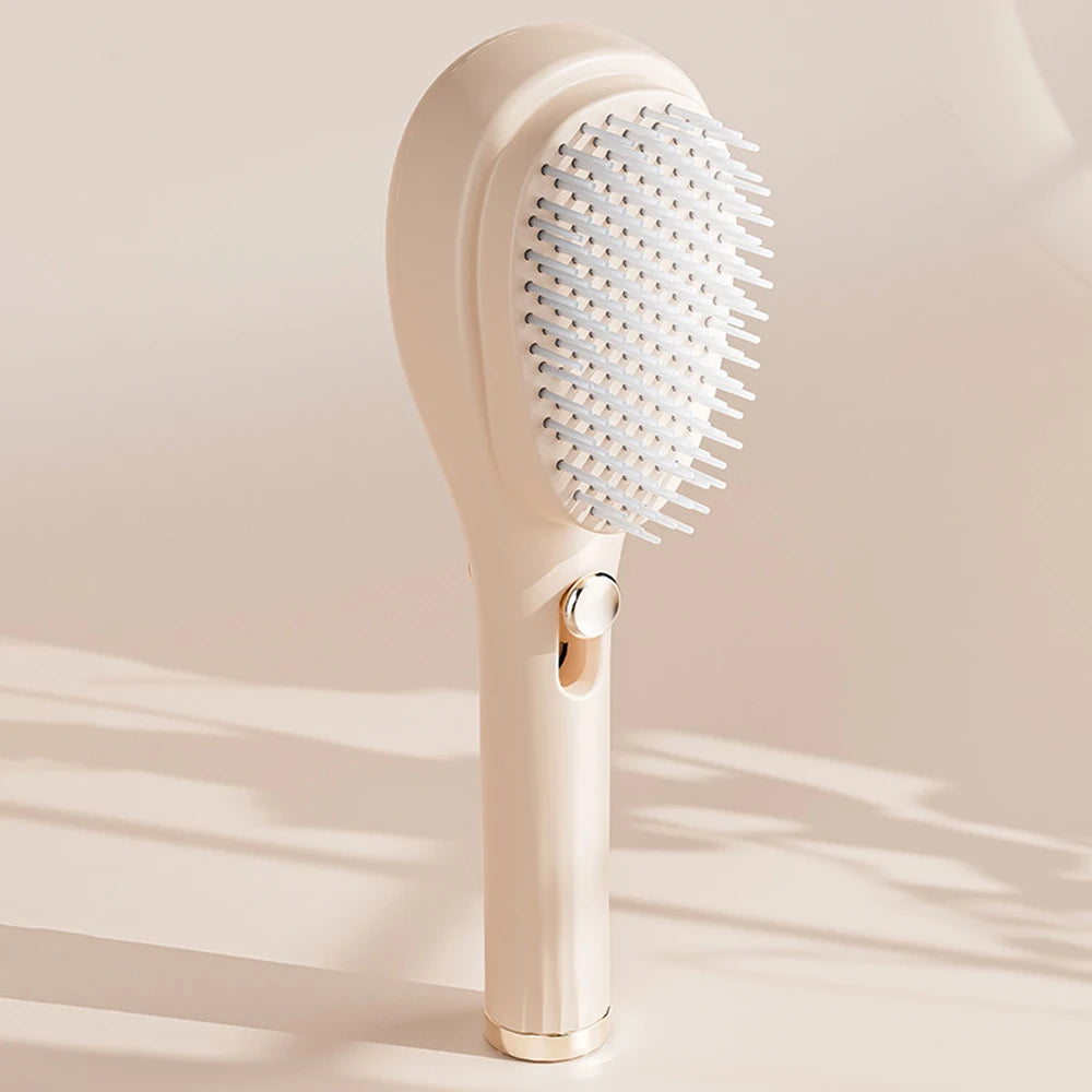 Self-Cleaning Portable Hair Collector Comb Kerrastaz