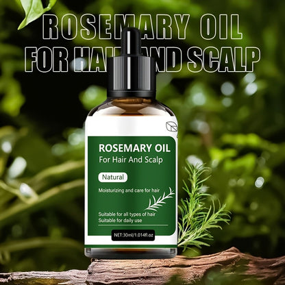 Rosemary Hair Oil Care, Makes Hair Look More Beautiful and Smooth Kerrastaz